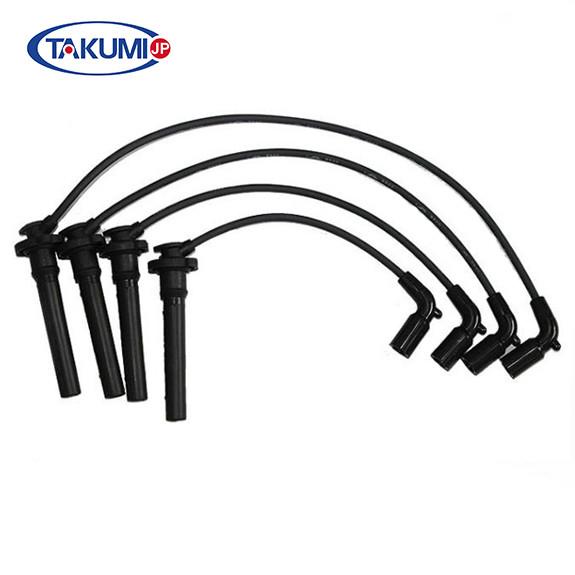 Cheap High Voltage Spark Plug Cables Set , Mazda Silicone Spark Plug Leads 100% Tested for sale