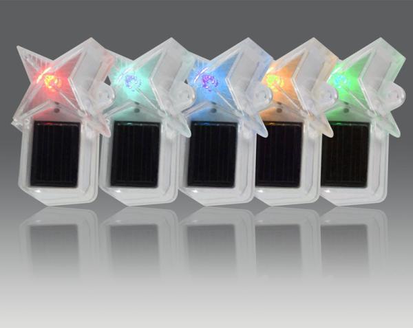 Cheap Competitive Price Constant Or Flash Led Mini Solar Powered Landscape Light With Star Modeling And 5 Colors for sale