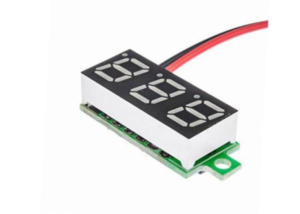 Cheap Small Size 0.28" DC 2.5-30V Arduino Sensor Module Digital Voltmeter LED Voltage for sale