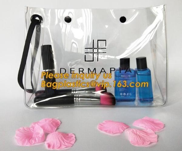 Cheap A5 full color print PP/PVC document bag with zipper lock file folder bag,soft PVC office file document bag with zipper for sale