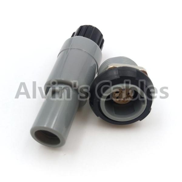 Cheap Plastic LEMO 5 Pin Connector Plug And Socket Connector Power Cord Medical Accessories for sale
