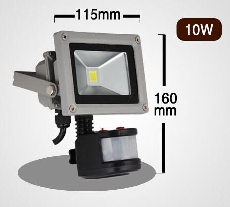 Cheap COB led flood light PIR Sensor 10W for sale