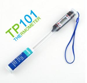 China Food pen type digital kitchen food thermometer probe type electronic liquid barbecue oil temperature measurement TP-101 on sale