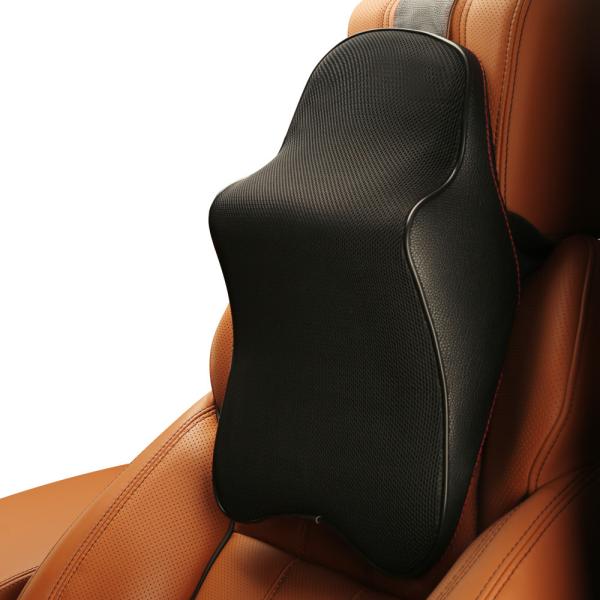 Cheap Memory Foam Car Neck Pillow - Neck Support Headrest Pillow - Lumbar Support for Car Two-in-One Back Seat Cushion  for sale