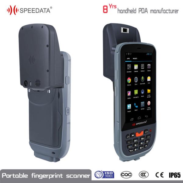 Cheap Bluetooth WiFi Biometric Fingerprint Scanner , 8MP Camera Wireless Fingerprint Scanner for sale