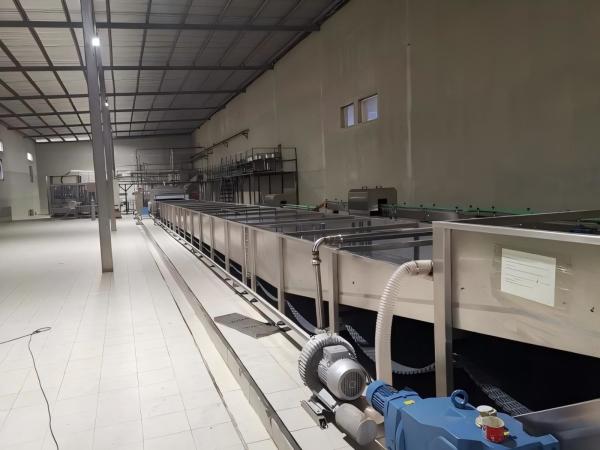 Cheap Water Bath Type Pasteurizing Tunnel Machine For Canned Tomato Paste Sizes From 70g To 3Kg Capacity Or Speed From 50 CPM To 600 CPM for sale