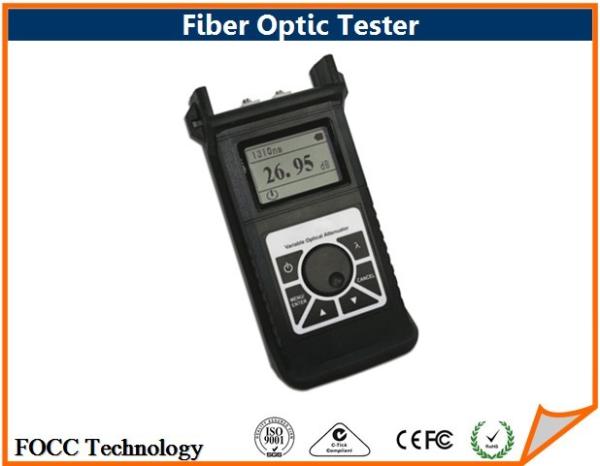Cheap Digital Display Variable Fiber Optic Tester Adjusting Attenuation 2.5dB to 60dB for sale