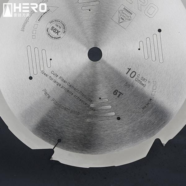Cheap 190mm 6T Hardie Board Saw Blade , Cement Blade For Circular Saw Durable for sale