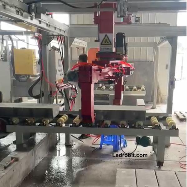 Cheap Automatic Cnc Loading And Unloading 3000kg Capacity LCD Display Auto Palletizer for sale