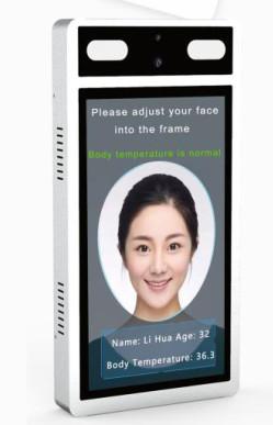 Touchless Security Camera For Measuring The Temperature Of The Body With Access