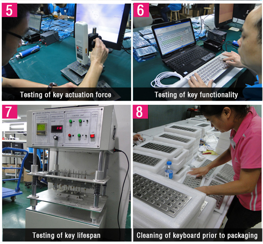 USB Plastic Keyboard With Fingerprint Reader Function Keys Multimedia Keys And Numeric Keys