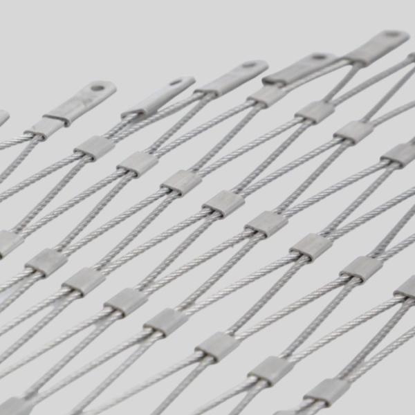 Cheap SUS Wire Rope Mesh For Green Wall System for sale