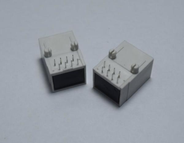 Cheap Computer RJ45 Female Connector , PCB Shielded Ethernet Connector UL Approved for sale