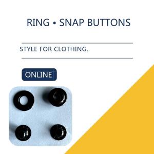 Best Small Medium &amp; Large Size Diameter Antique Silver Ring Snap Buttons Press Metal Stud For Trousers And Pant wholesale