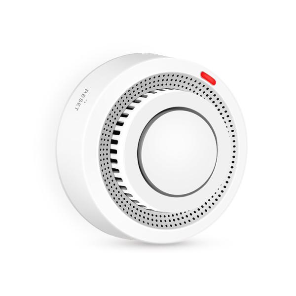 Cheap Tuya Remote Control Wifi Smoke Sensor Home Smoke Detection Monitor Work With Amazon Alexa Google for sale