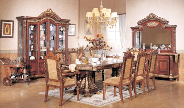 Cheap OEM ODM Wooden Square Dining Table With 6 Chairs Dining Room Sets for sale