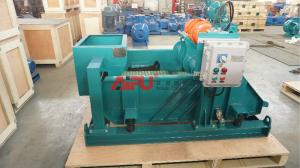 Single Deck Carbon Steel Drilling Mud Shaker Wedge Type With Compact Design