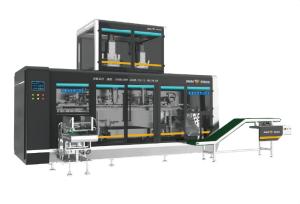 China 45bags High-speed Auto Pouch Packing Machine Standing Pouch Sealing Machine 100g 1000g on sale