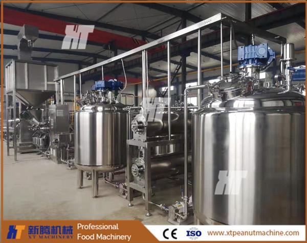 Cheap Automatic Continuous Groundnut Peanut Butter Making Machine SUS304 for sale