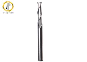 China Double Bevel Tungsten Carbide End Mill For MDF Machining on sale