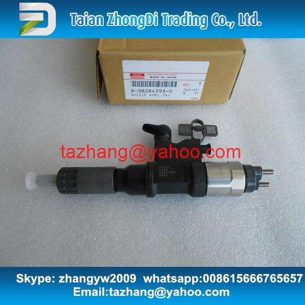 Cheap DENSO Genuine and new common rail injector 095000-0660 095000-890# / 095000-8903 / 095000-8900 for 8-98151837-3 for sale