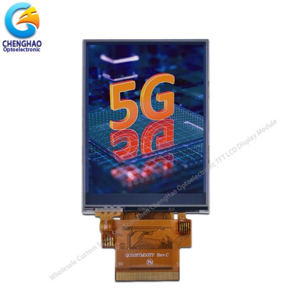 Cheap 2.8 Inch Small Lcd Touch Screen 50 Pin Spi Rgb Interface 240x320 Nits Custom Tft Lcd Module for sale