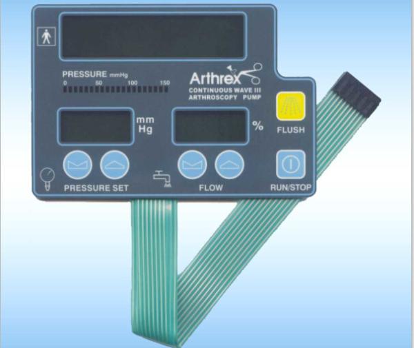 Cheap PC / PET Metal Dome Push Button Membrane Switch Overlay With 3M Adhesive for sale