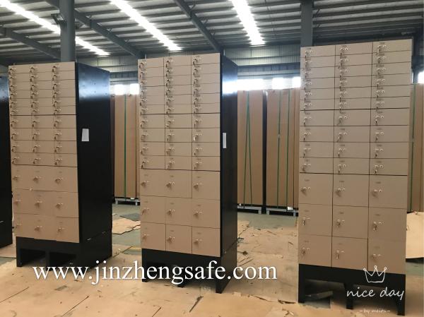 Cheap Number Printed ISO Certificate 10mm Safe Deposit Locker Aluminium Alloy for sale