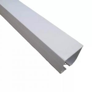 Best Curtain Tracks Aluminum Square Profile Rail Accessories 6063 T5 wholesale