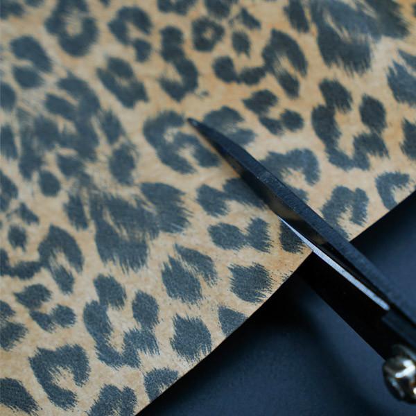 Cheap 75gsm Leopard Print Tyvek Fabric Recycled Custom Pattern Printed for sale