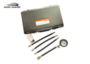 China Motorcycle Engine Cylinder Compression Tester Kit Dual Scale Gauge 0-300PSi on sale
