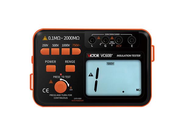 Cheap 1KV Digital Insulation Tester Full Button Easy Operation Ohm Meter for sale
