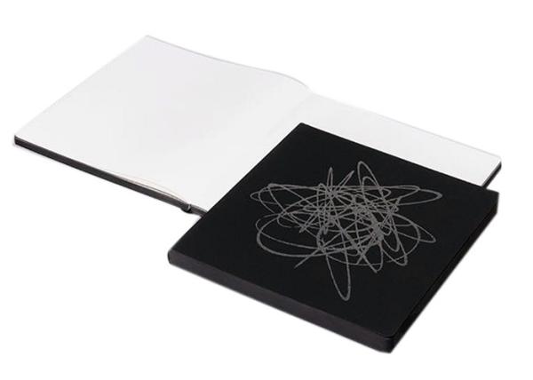 Cheap Black Color Custom Printed Notebooks Square Shape A4 / A5 / A6 Size Available for sale