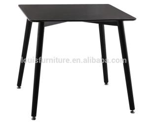 square coffee table wooden center table with Smooth Corner Wooden square center table With Adjustment Foot