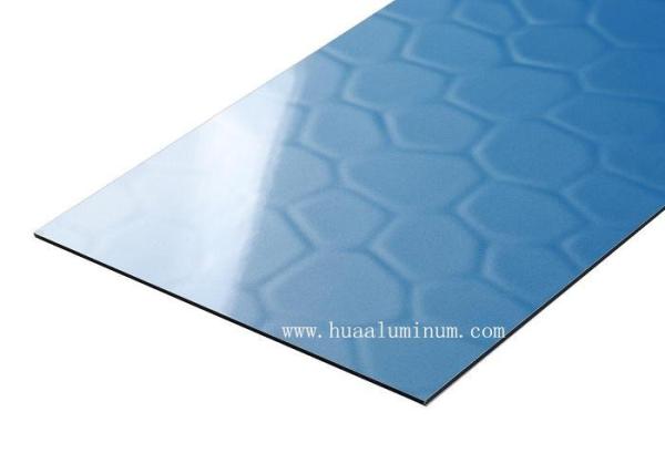 Cheap Lightweight PVDF Aluminium Composite Panel , 2m Exterior ACP Sheet for sale