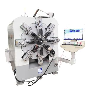 China Automatic Multi-Function 12 Axes Computer Spring Coiling Machine 1-4mm Spring Making Equipment with Core Motor Component on sale