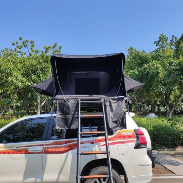 Cheap Hard Shell Aluminum Side Open Roof Top Tent 4 Season Sunproof Customazible for sale