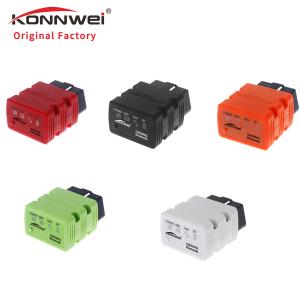 China Car Engine Test Konnwei OBD2 Scanner KW902 Free Obd2 Software Elm327 Obd Gps Tracker on sale