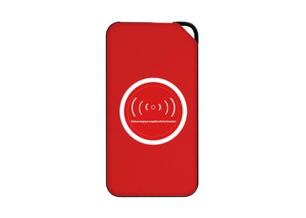 Cheap Ultra Slim Wireless Portable Chargers Power Bank 8000mAh Plastic With Type C for sale