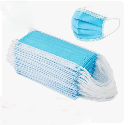 Cheap Disposable Earloop 3 Ply Face Mask for sale