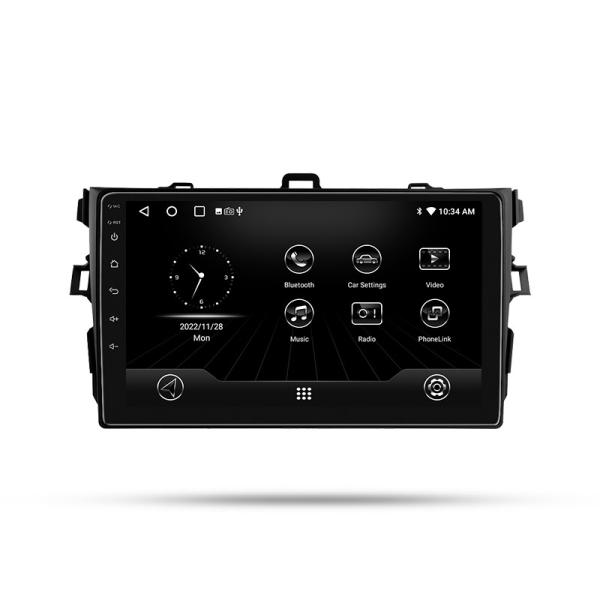 Cheap For Corolla 2008 Android Carplayer With Bluetooth Music / GPS / Goggle Map for sale