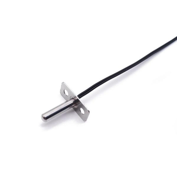 Cheap T Shape Negative NTC Thermistor Temperature Sensor 4.358K 3950K With Hole Bracket for sale