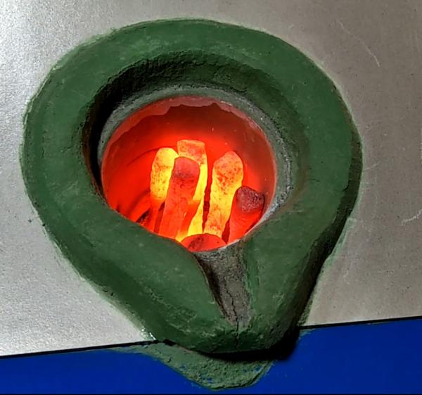 Cheap 1 - 20KHZ Frequency Induction Melting Furnace 35kw Power 57A Input Current CE for sale