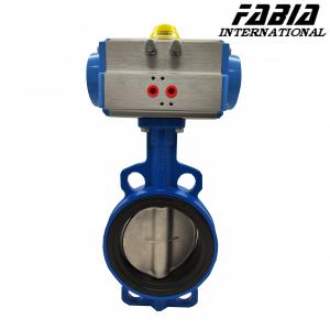 Best Clamp Pneumatic Butterfly Valve Carbon Steel Body Soft Seal Butterfly Valve wholesale