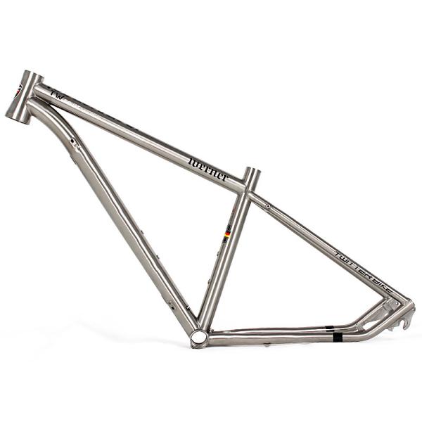 Cheap Road Bicycle Titanium Bike Components Extremely Light OEM Natural Gross Color for sale