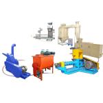 Complete Fish Feed Production Line , Non - Sinking Fish Feed Making Machine