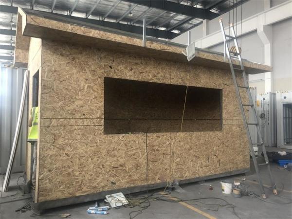 Cheap Windows And Fans LED Lights Garbage Sorting Prefab Tiny Homes for sale
