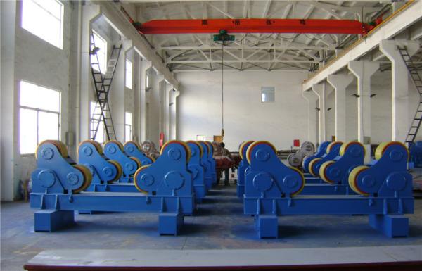 Cheap 5T - 60T Pipe Welding Rotator Self Aligning With Rubber Rollers for sale