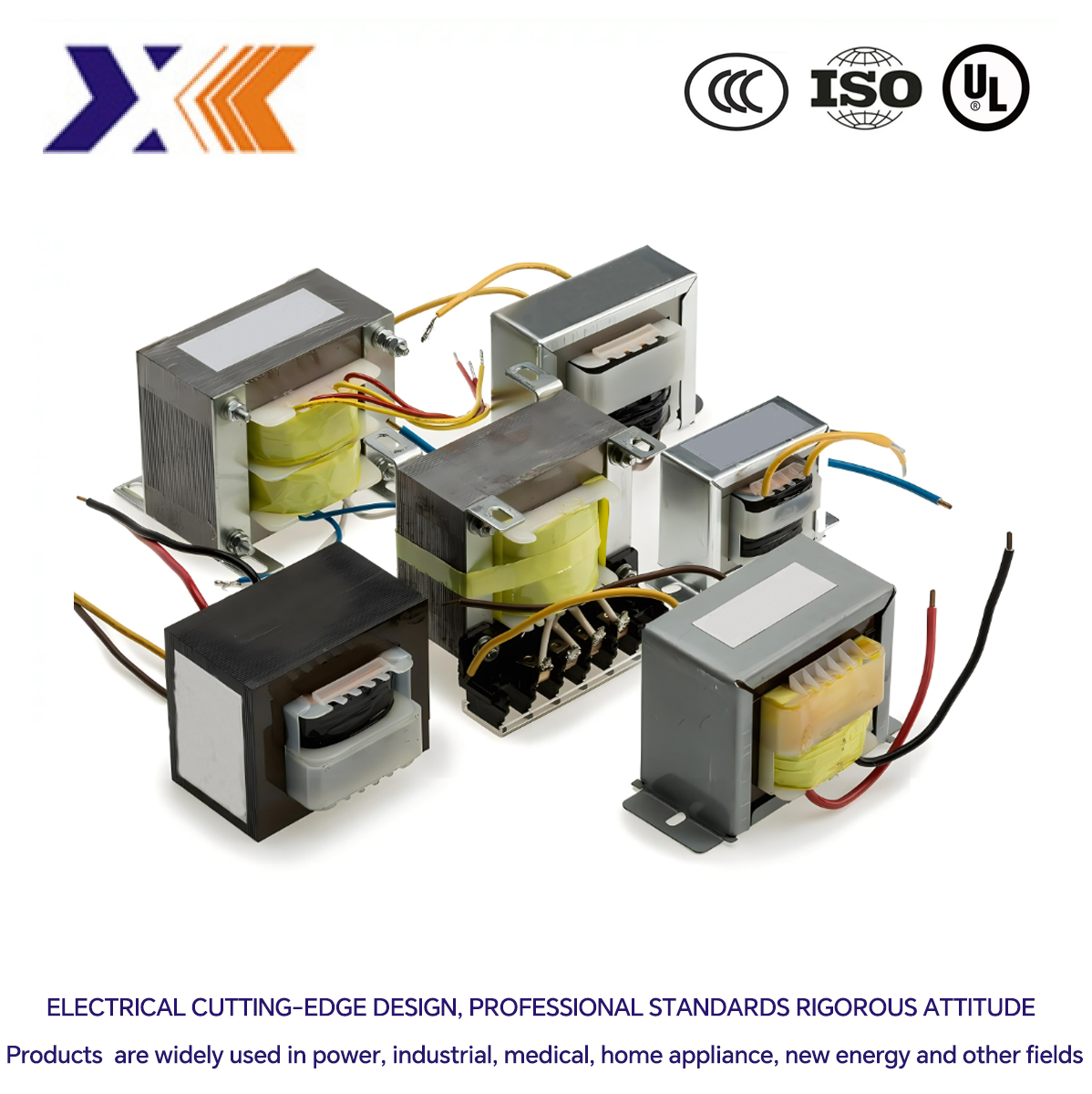 Cooling Method Dip Varnish Ei Type Low Frequency Transformer Core-type Transformer