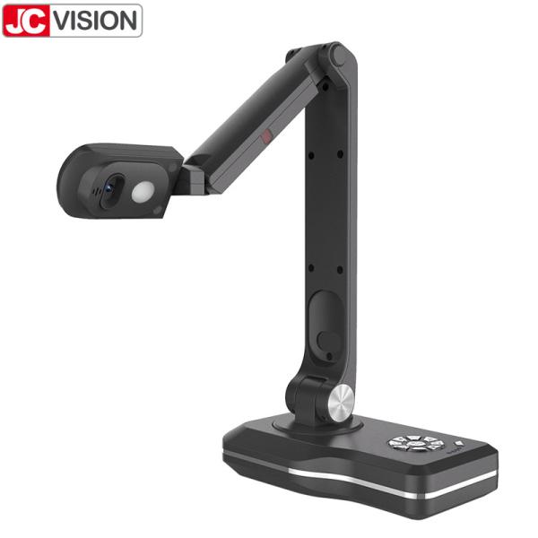 Cheap JCVISION 1/4" CMOS Best Portable Book Scanner , 11LED Document Camera Scanner for sale
